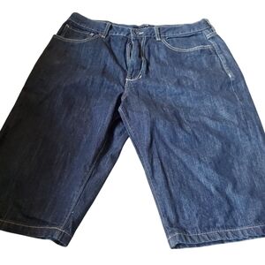 Men's Sean JEAN  Blue Denim Shorts WAIST SIZE 36